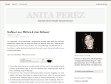 Tablet Screenshot of anitaperez.com
